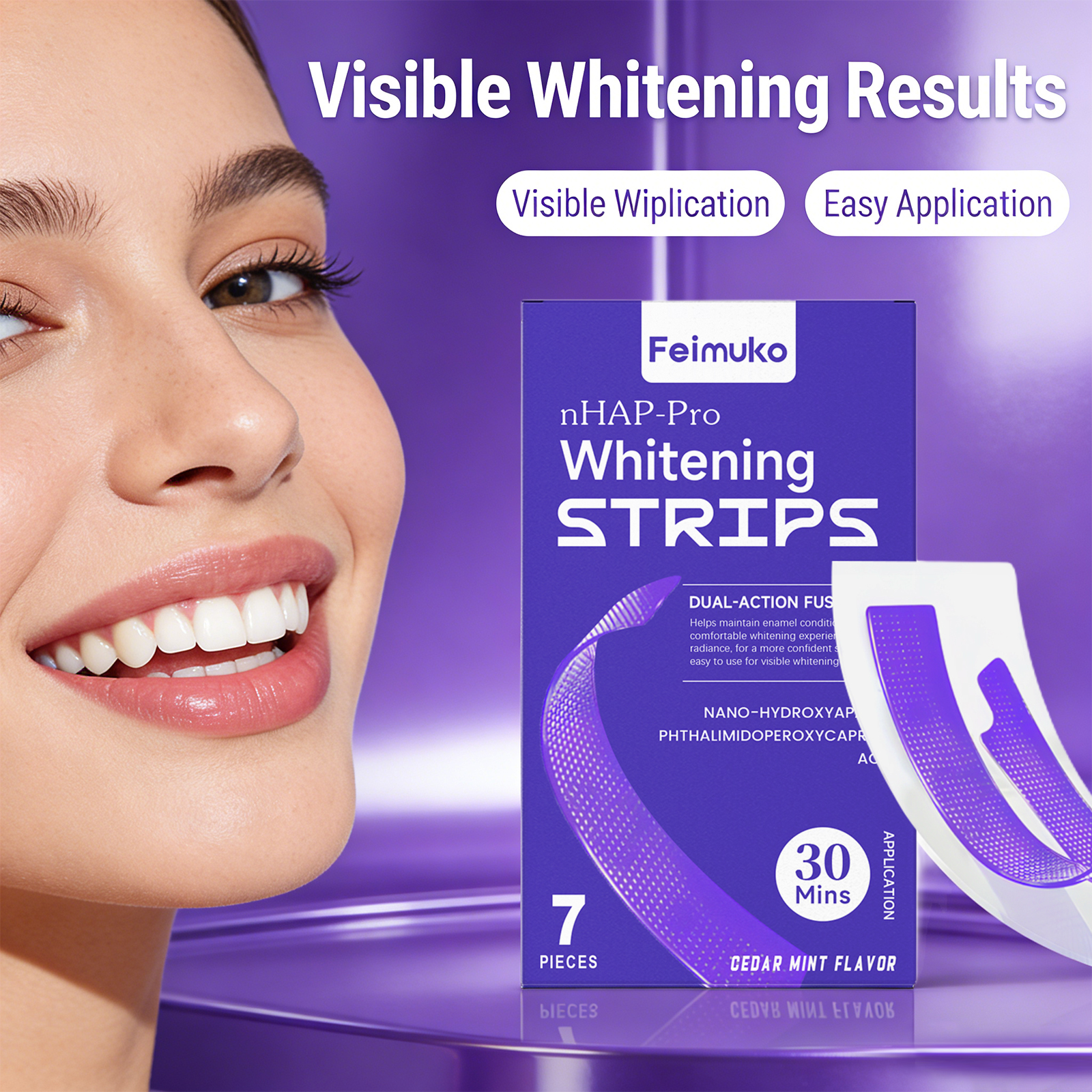 Coffee Tea Unit - Purple Teeth Whitening Patch Yellow Tooth
