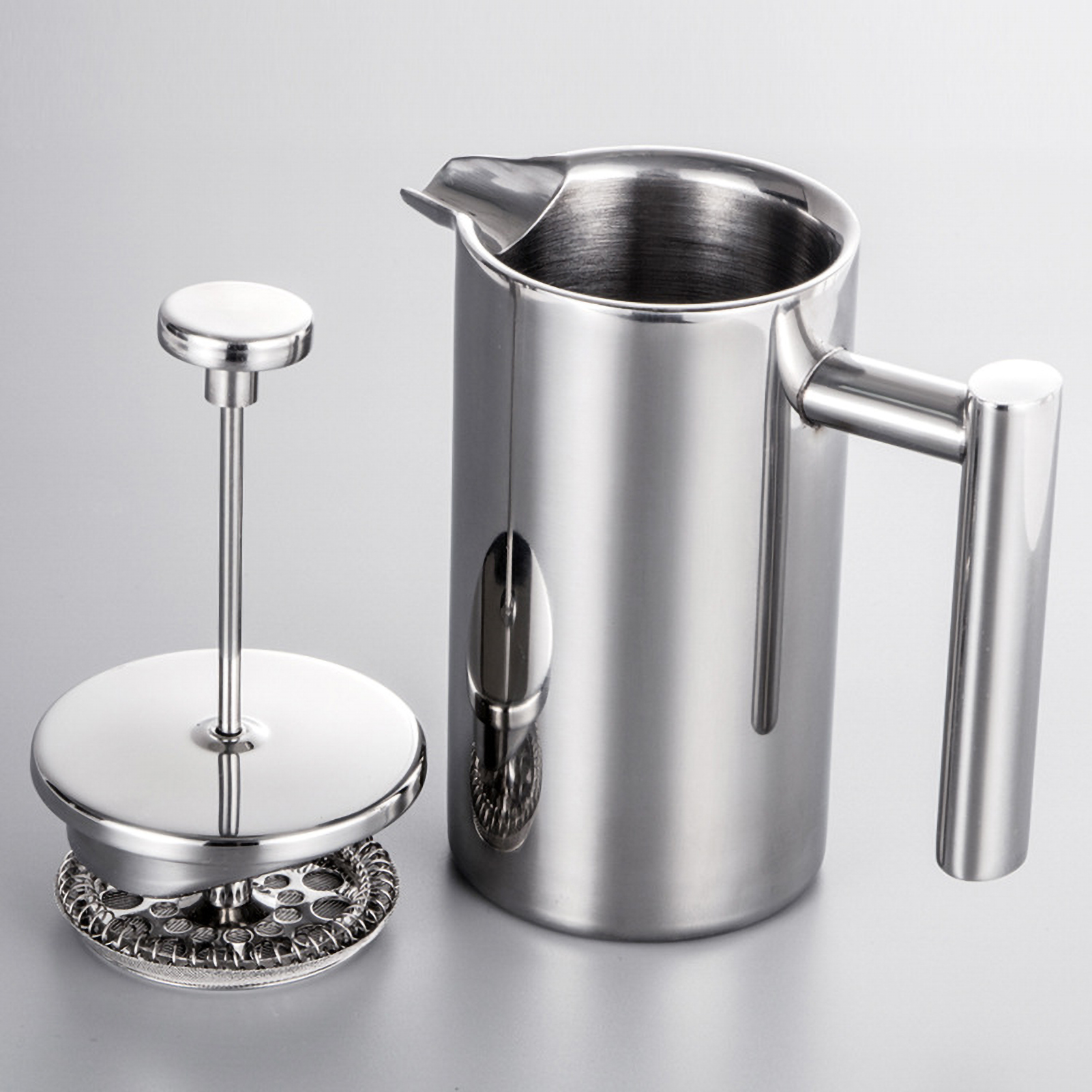 French Press Coffee & Tea - 350ml/800ml/1000ml French Press Coffee Maker Stainless
