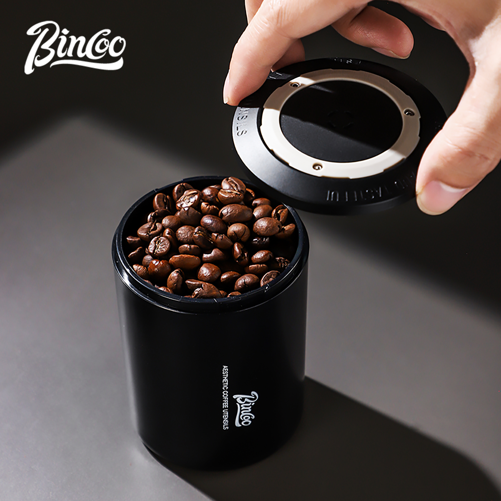Coffee Tea Containers - Bincoo Portable Coffee Powder Airtight Can