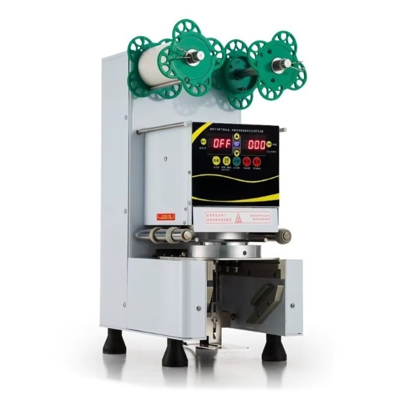 Coffee Tea & Company - Automatic Plastic Cup Sealing Machine Commercial