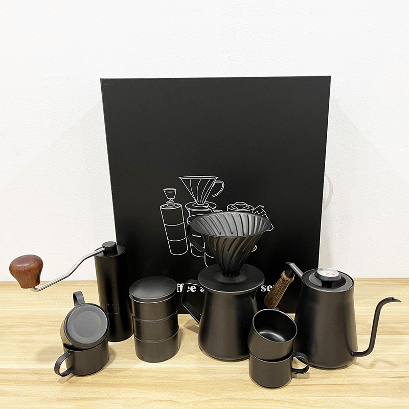 Coffee Tea & Espresso Appliances - HIGHWIN Portable Coffee Set 7PCS Coffee