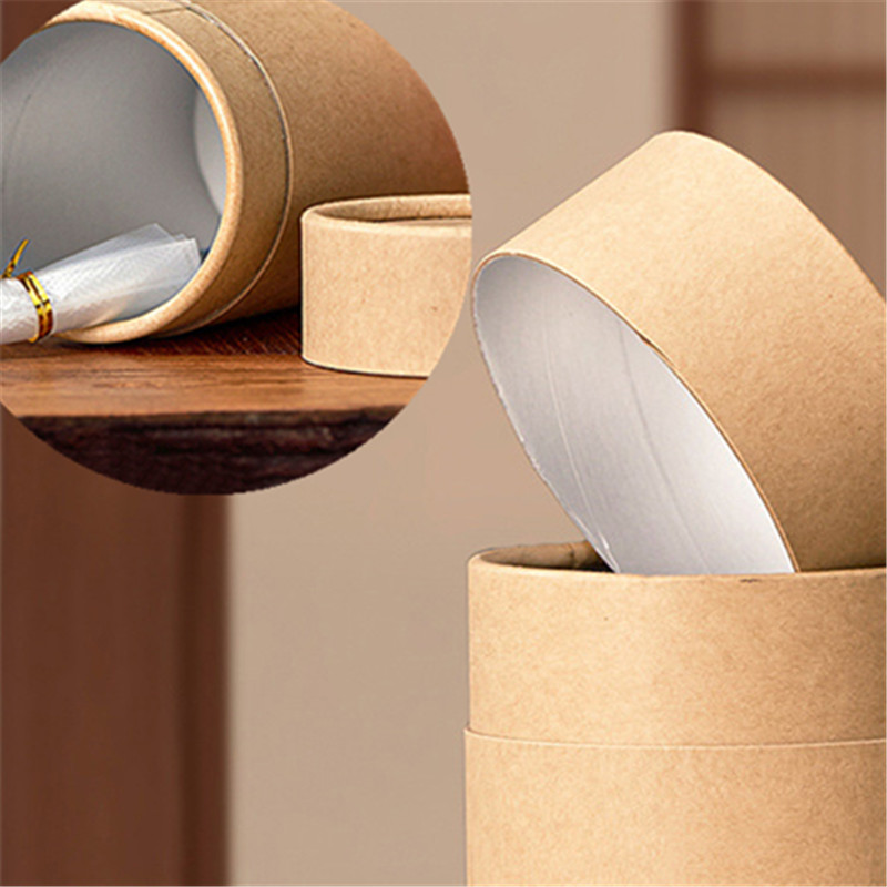 1PCS New Kraft Paperboard Tube - Coffee Tea Containers reseña y precio