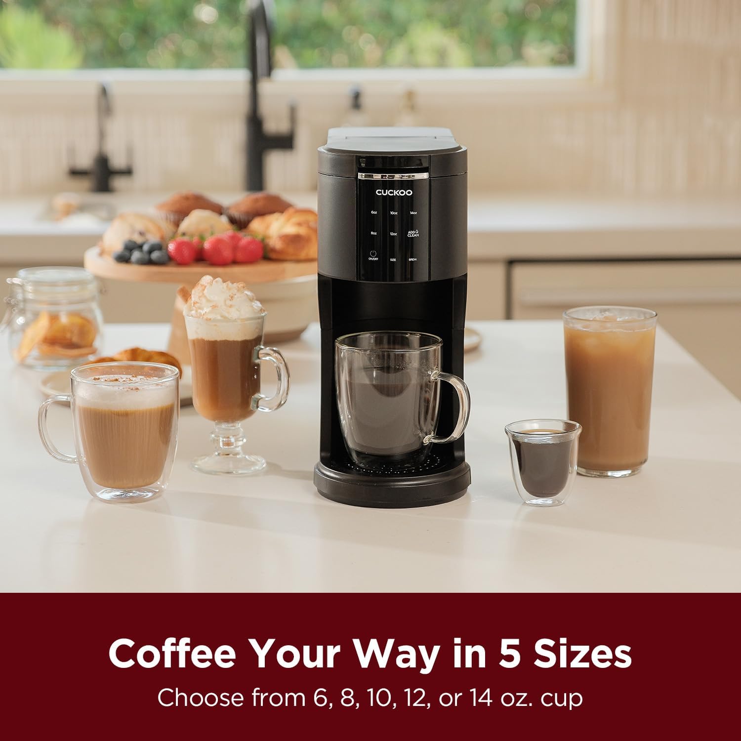 Single Serve Coffee Maker for  - Coffee Tea Beans reseña y precio