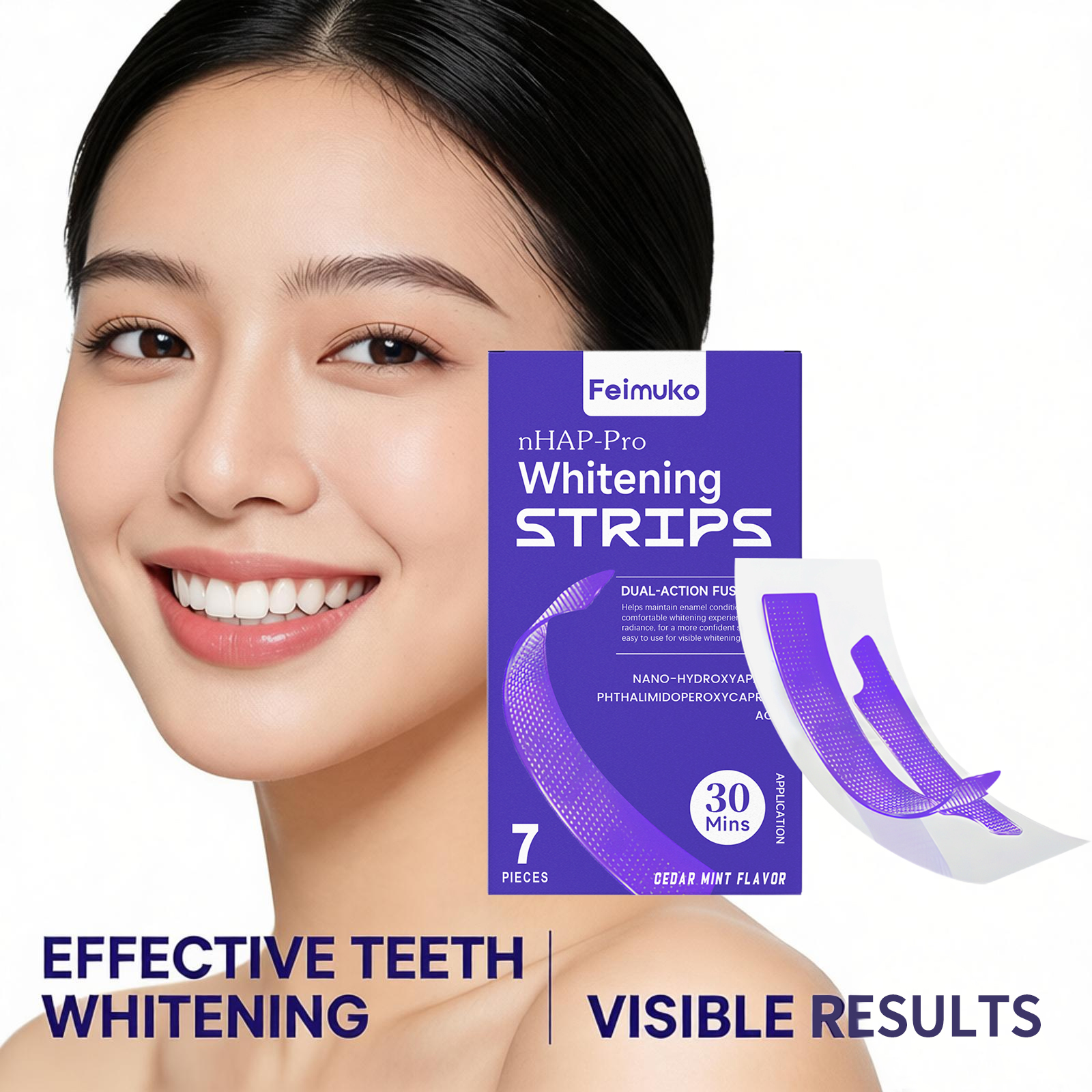 Purple Teeth Whitening Patch Y - Coffee Tea Unit reseña y precio