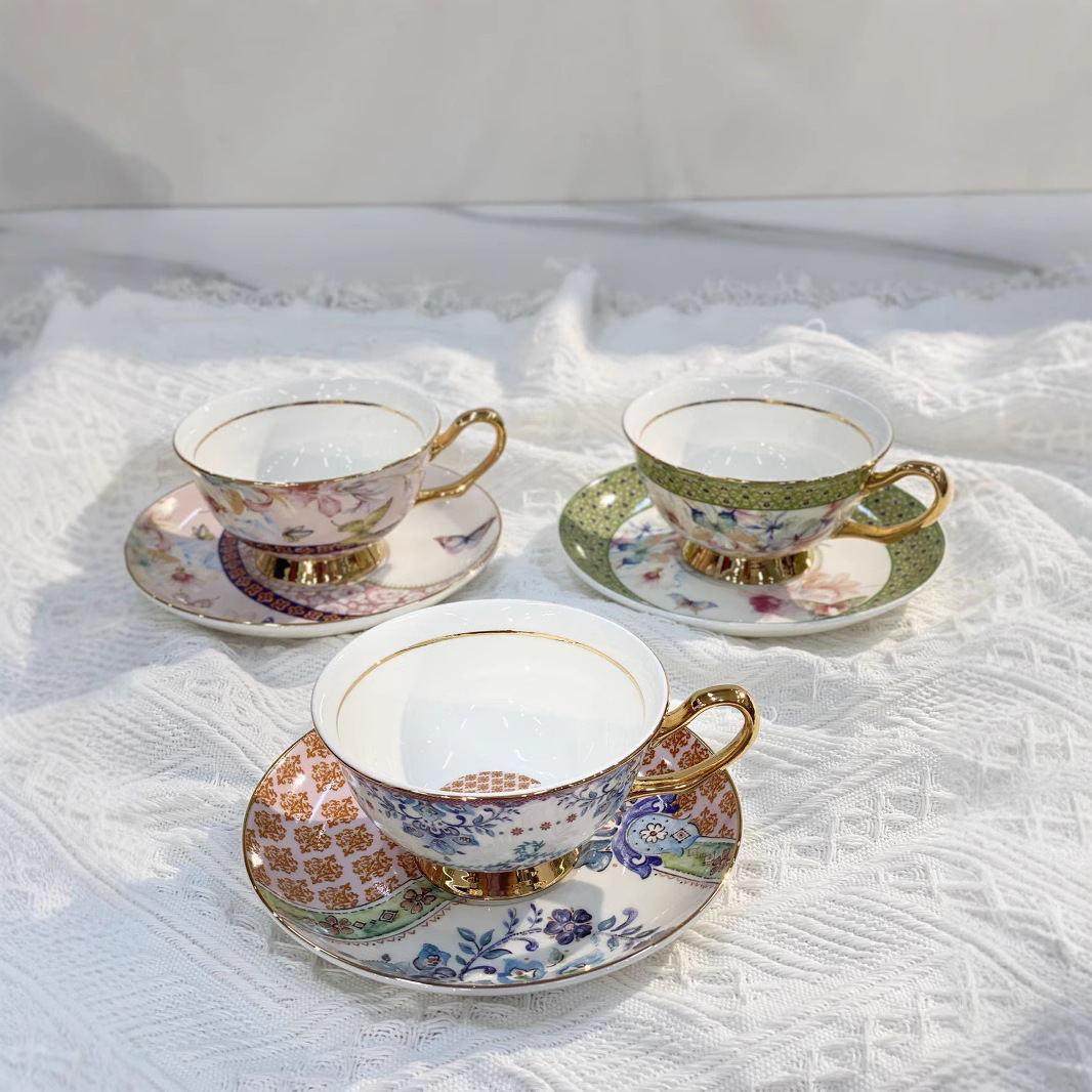 Classical Porcelain Cup&saucer - Water Tea And Coffee reseña y precio