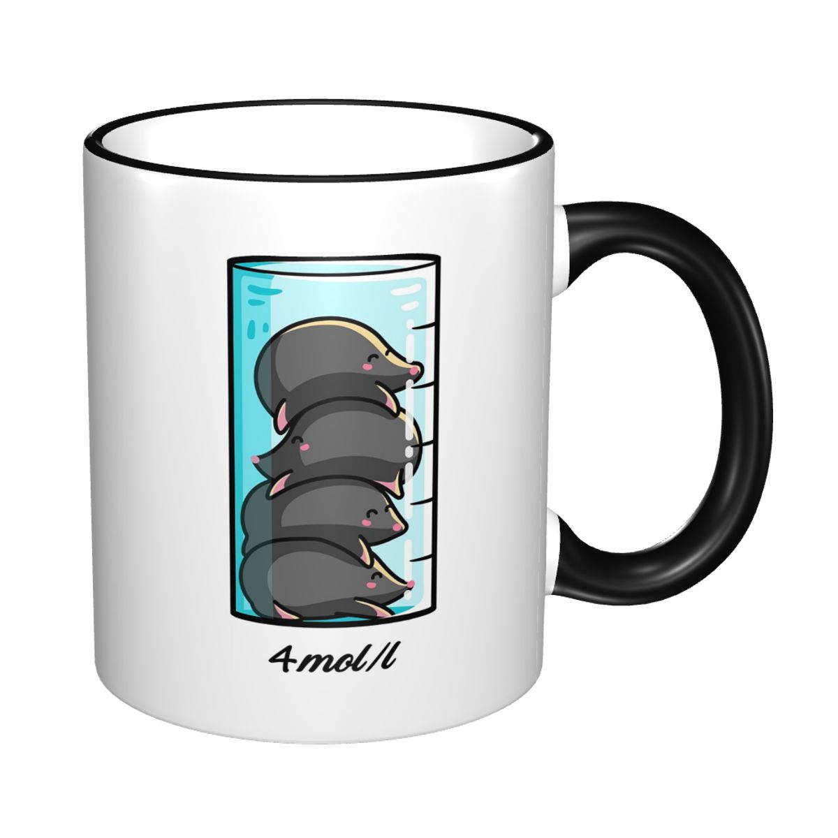 4 Moles Per Litre Chemistry Sc - Coffee Tea Joke reseña y precio