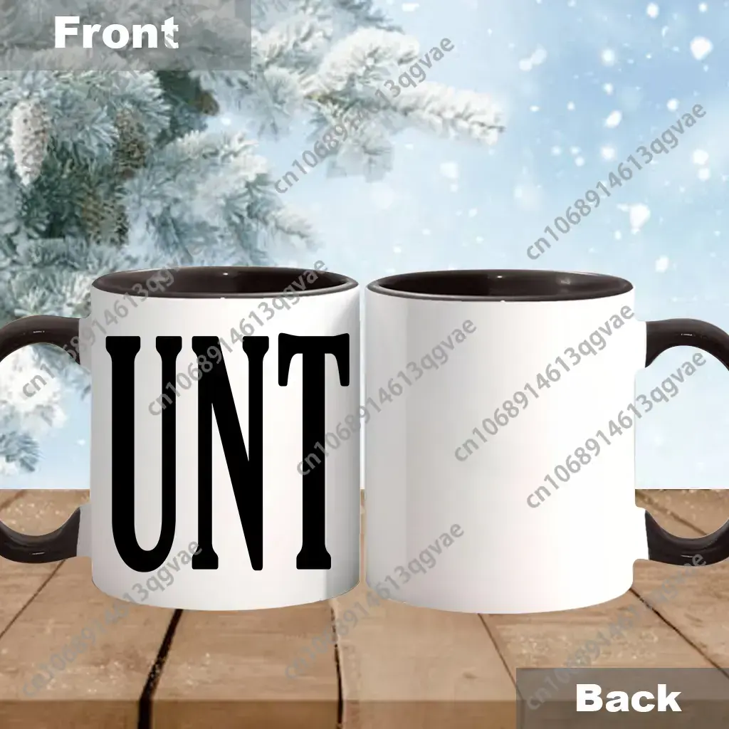 Funny UNT with handle Coffee M - Coffee Tea Joke reseña y precio
