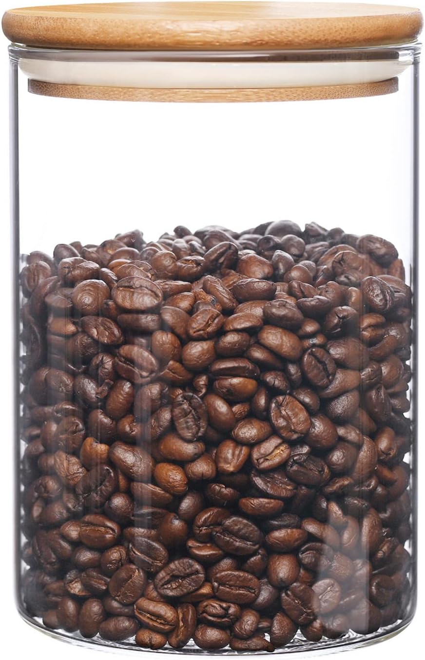 umieo Glass Food Storage Conta - Coffee Tea Containers reseña y precio