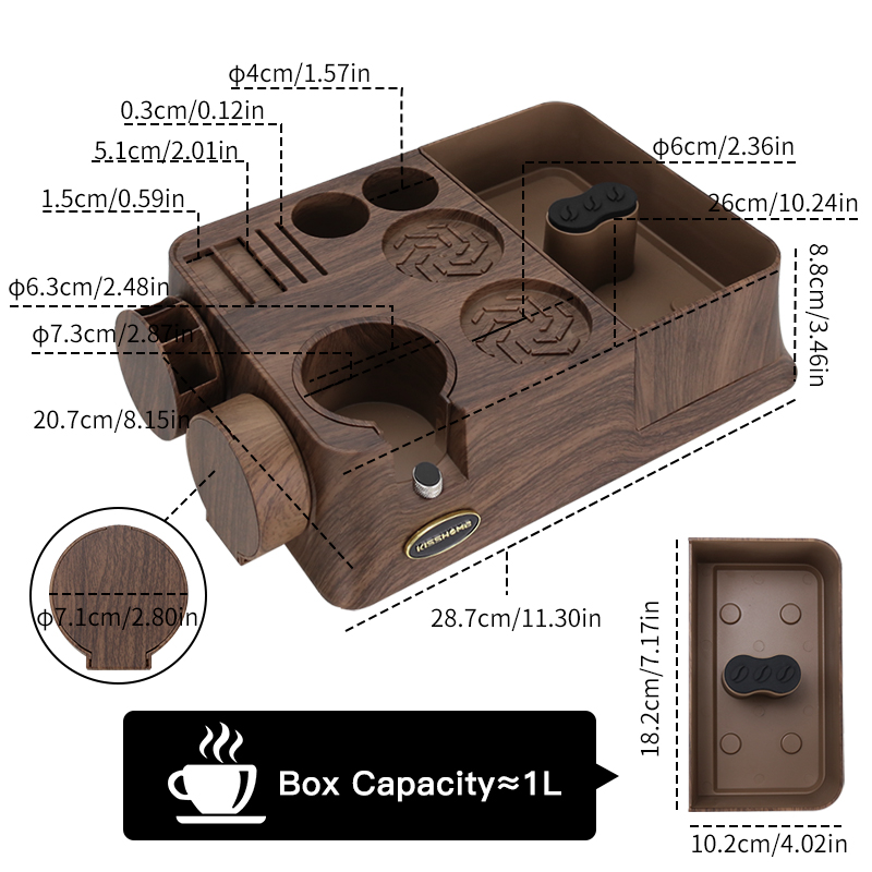 KISSHOME Espresso Tamper Stati - Coffee Tea Espresso reseña y precio