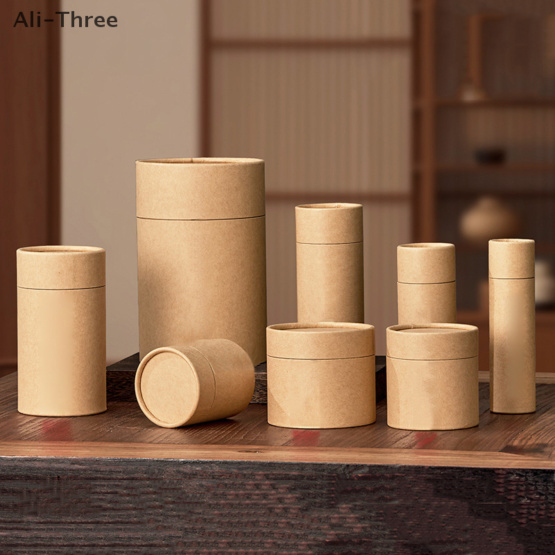 1PCS Kraft Paperboard Tubes Ro - Coffee Tea Containers reseña y precio