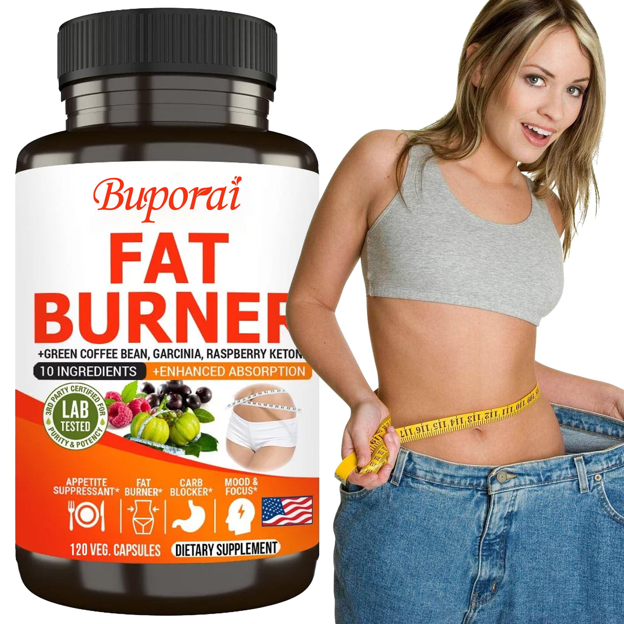Fat Burner Capsules - Healthy  - Coffee Tea Beans reseña y precio