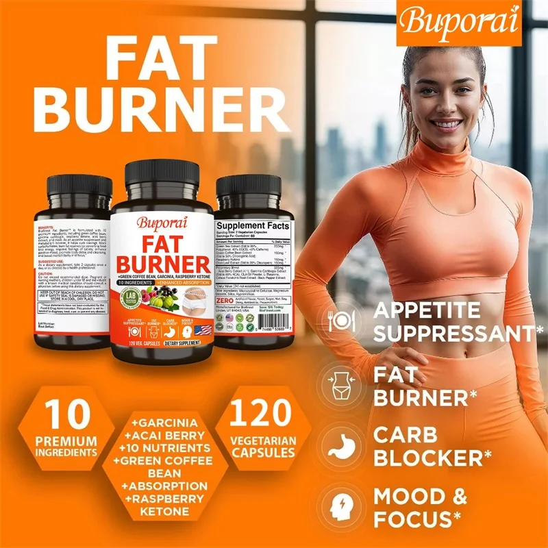Fat Burner Capsules - Healthy  - Coffee Tea Beans reseña y precio