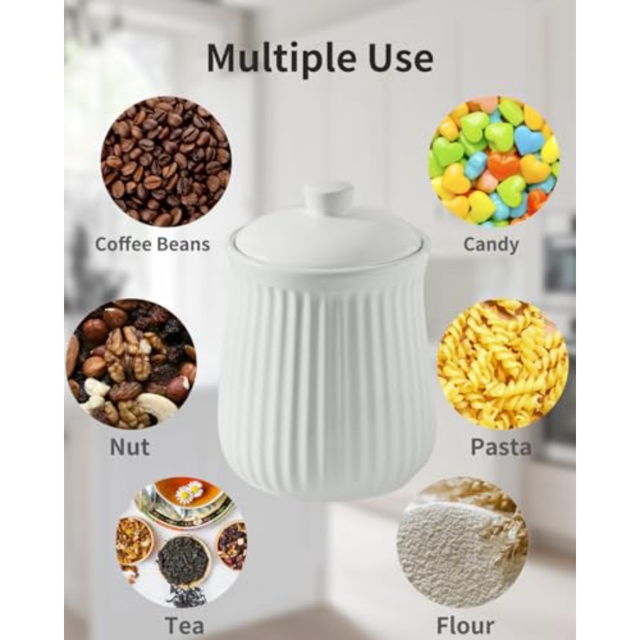 Food Storage Containers with L - Coffee Tea Containers reseña y precio