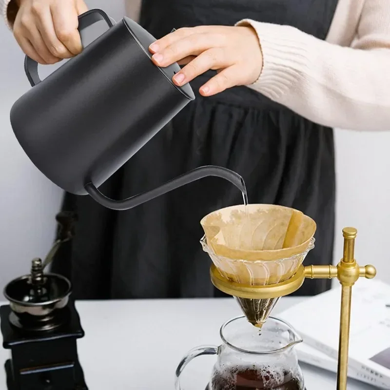 350/600ML Stainless Steel Drip - Tea And Coffee Kettle reseña y precio