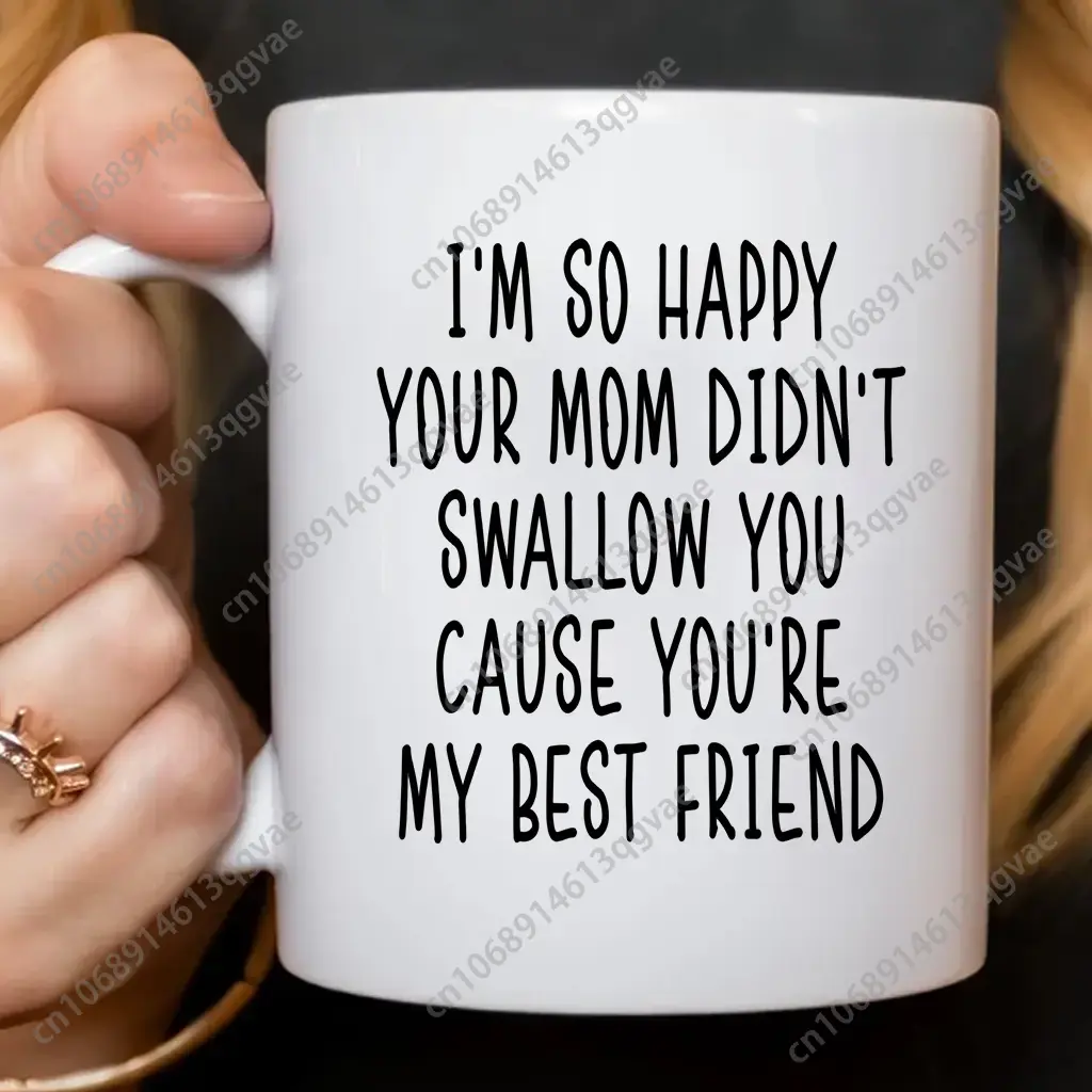 I'm happy your mom didn't swal - Coffee Tea Joke reseña y precio