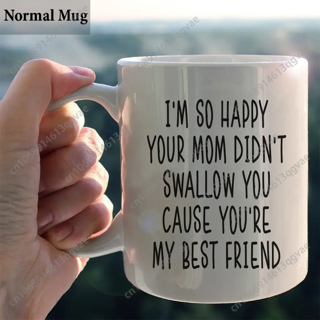 I'm happy your mom didn't swal - Coffee Tea Joke reseña y precio