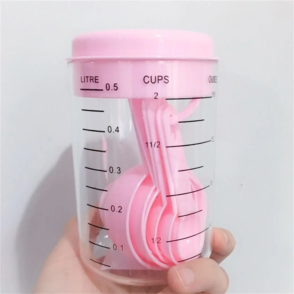 7 Pieces / Set Plastic Measuri - Coffee Tea Sugar Set reseña y precio