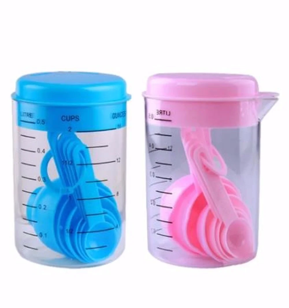 7 Pieces / Set Plastic Measuri - Coffee Tea Sugar Set reseña y precio