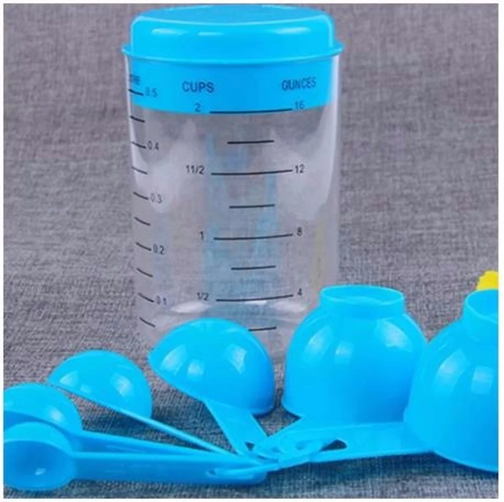 7 Pieces / Set Plastic Measuri - Coffee Tea Sugar Set reseña y precio