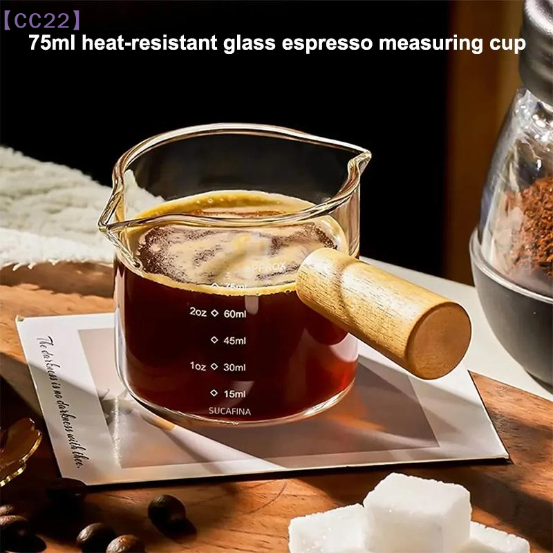 【CC22】75ml Heat-resisting Glas - Coffee Bean Scale reseña y precio