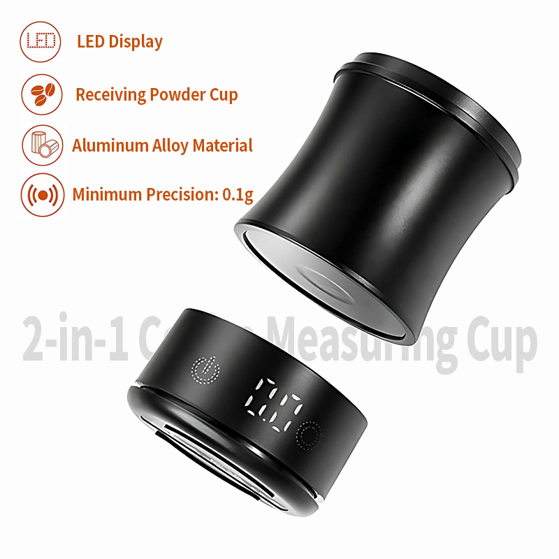 OANKR 58mm Dosing Cup with 0.1 - Coffee Bean Scale reseña y precio
