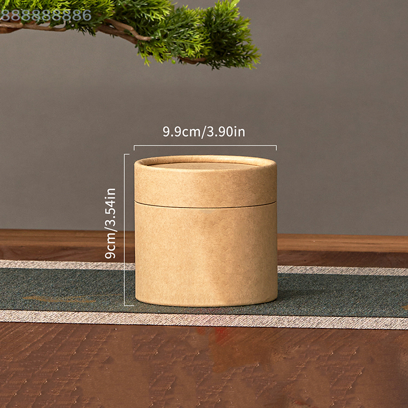 1PCS round Kraft Paperboard Tu - Coffee Tea Containers reseña y precio