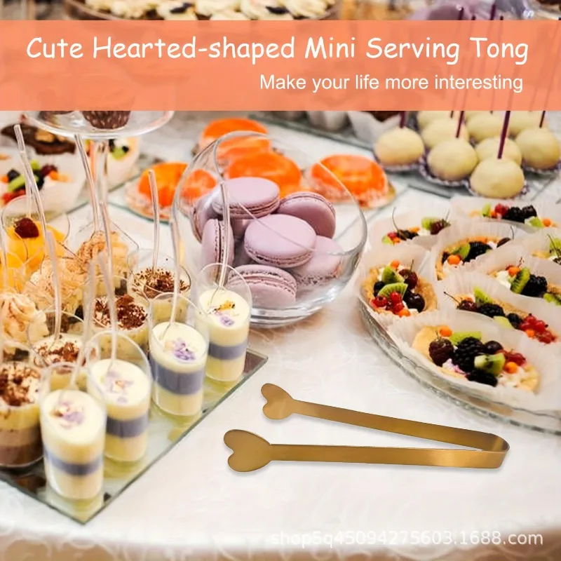 4/6PCS Stainless Steel Heart-S - Coffee Tea Sugar Set reseña y precio
