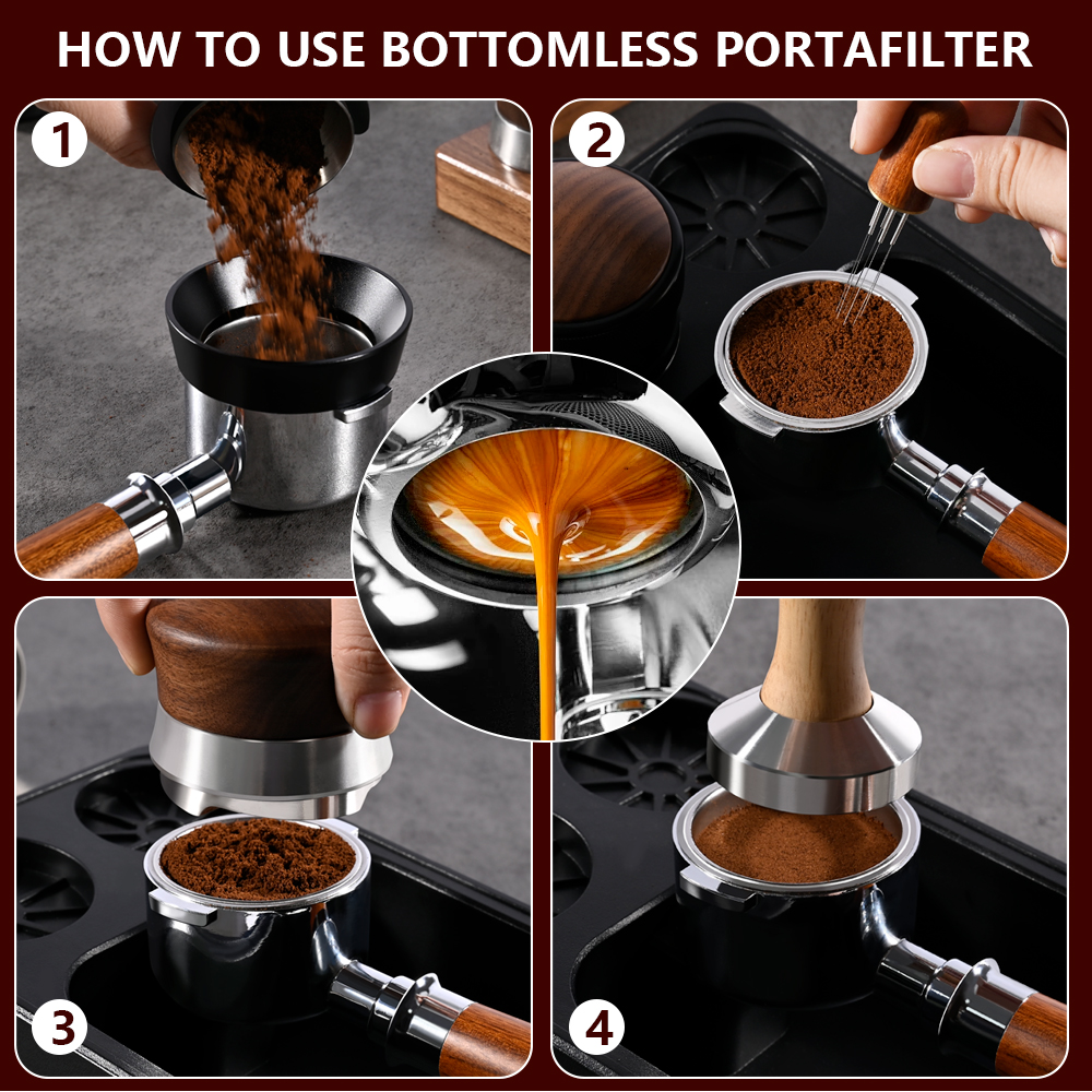 51mm Coffee Bottomless Portafi - Coffee Tea Espresso reseña y precio