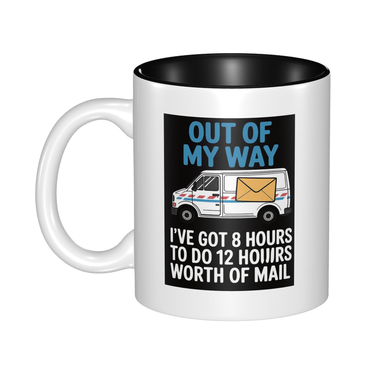 Postal Worker Joke For Deliver - Coffee Tea Joke reseña y precio