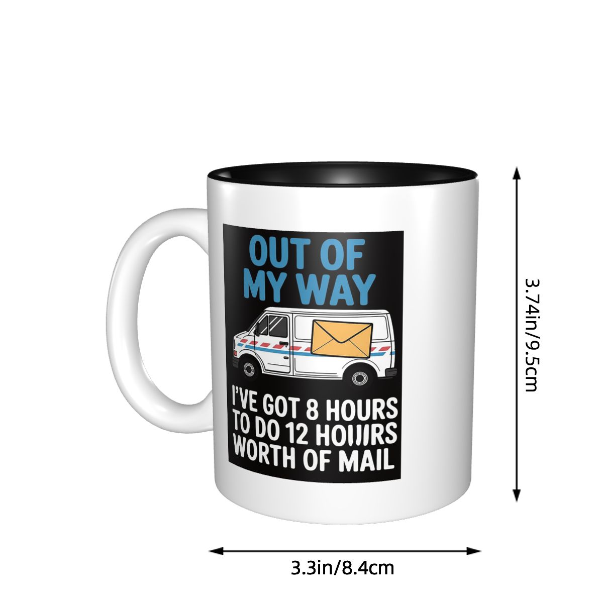 Postal Worker Joke For Deliver - Coffee Tea Joke reseña y precio