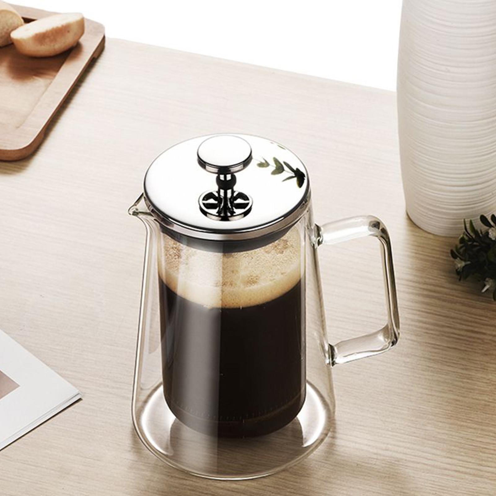 Coffee Presses Glass Stainless - French Press Coffee & Tea reseña y precio