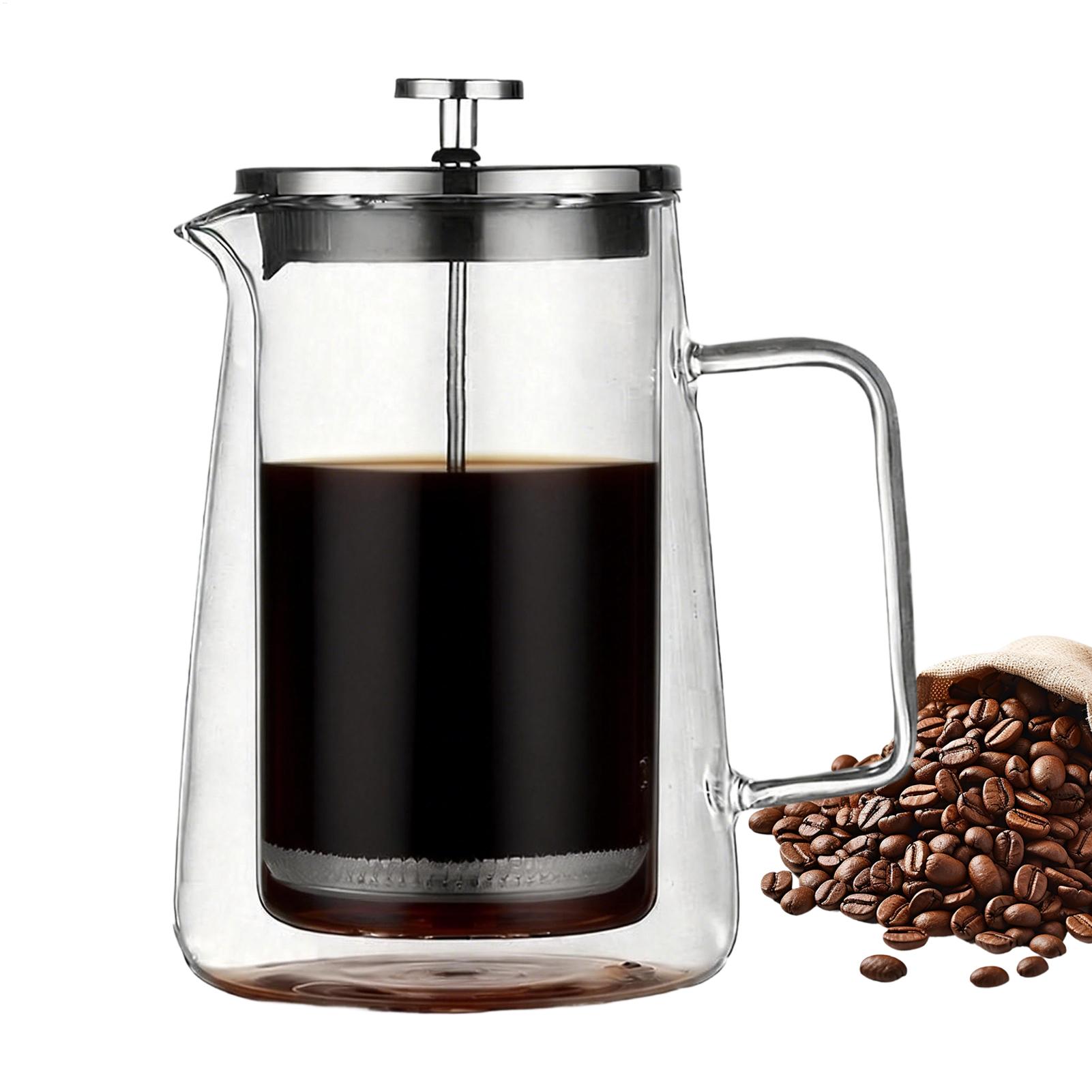 Coffee Presses Glass Stainless - French Press Coffee & Tea reseña y precio