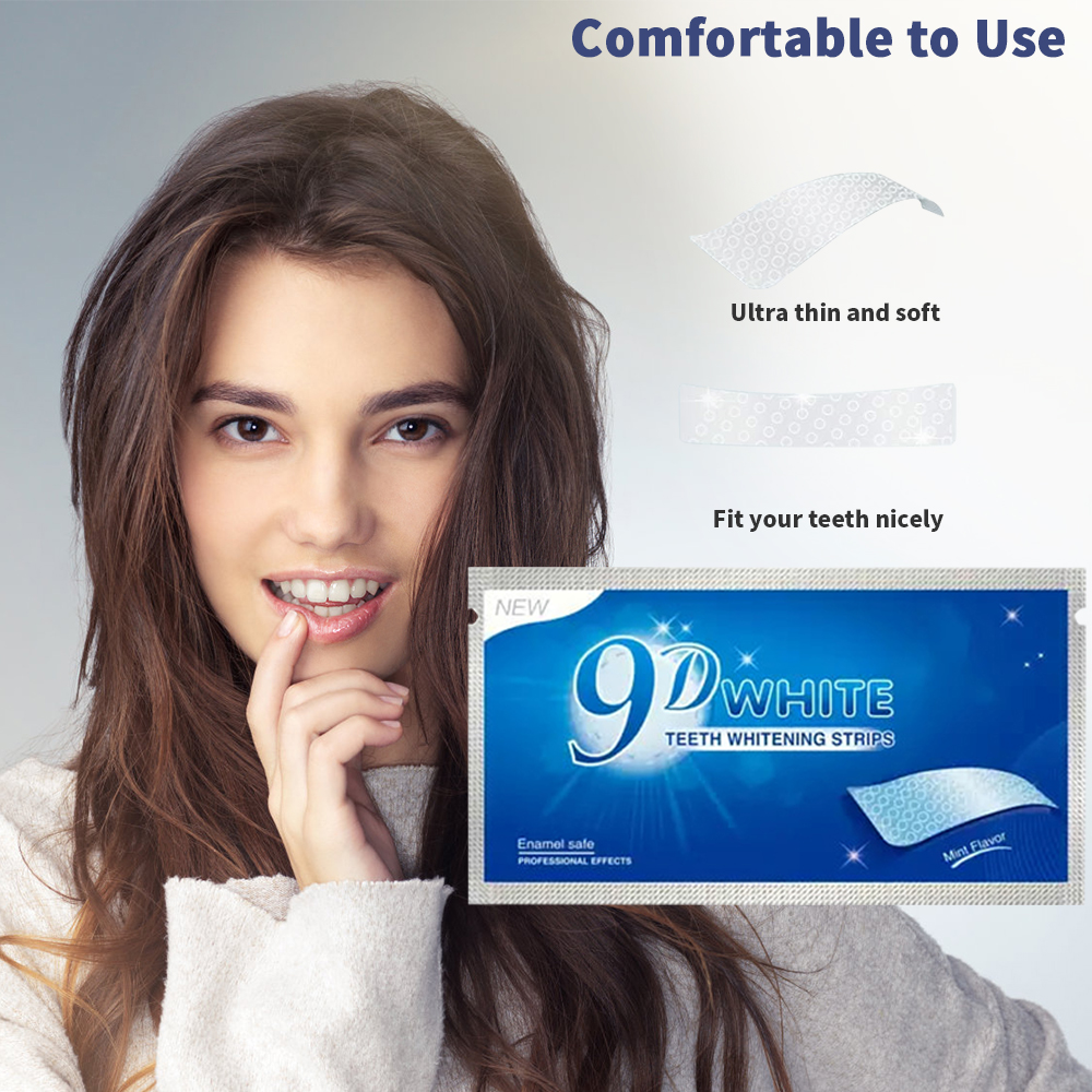 9D White Teeth Whitening Strip - Coffee Tea Unit reseña y precio