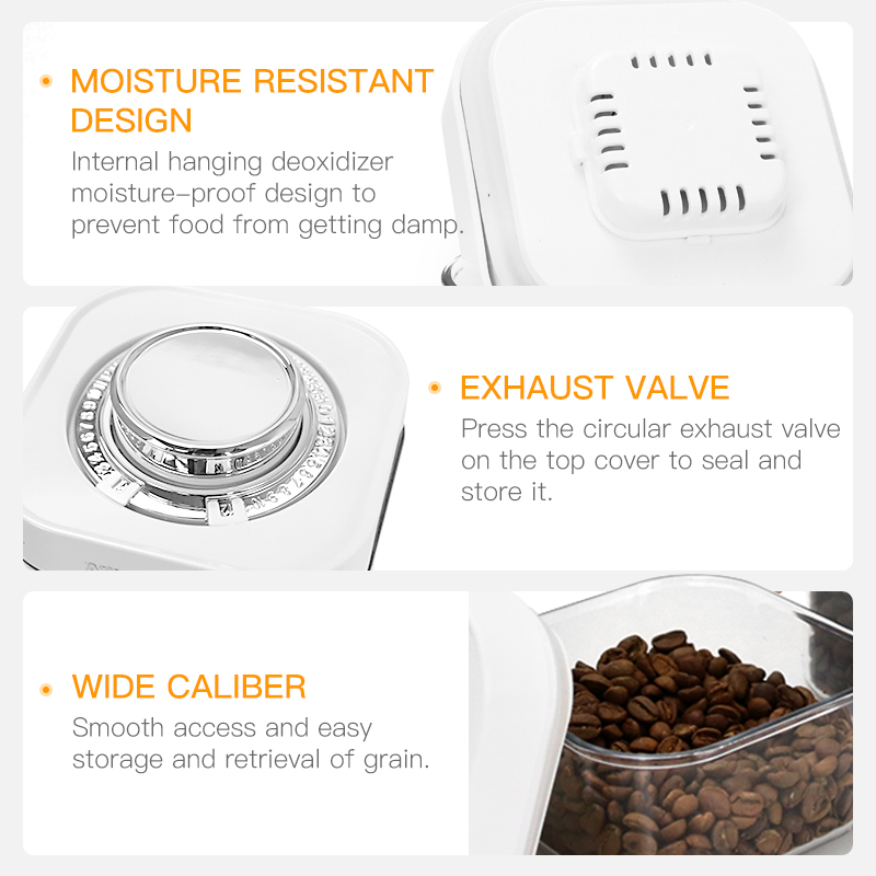 AliKisscafe Coffee Bean Storag - Coffee Tea Containers reseña y precio