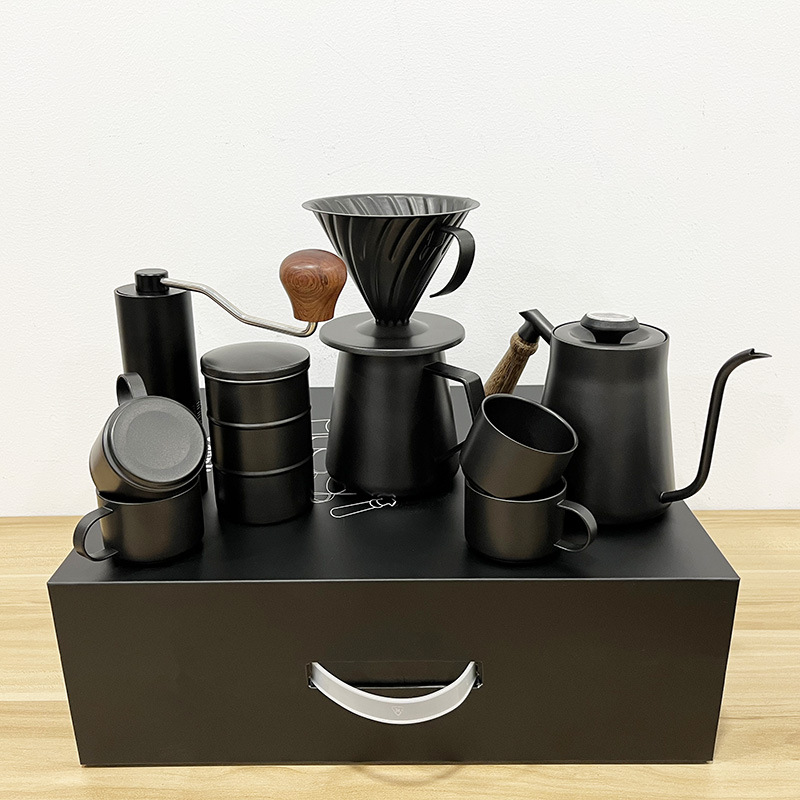 HIGHWIN Portable Coffee Set 7P - Coffee Tea & Espresso Appliances reseña y precio