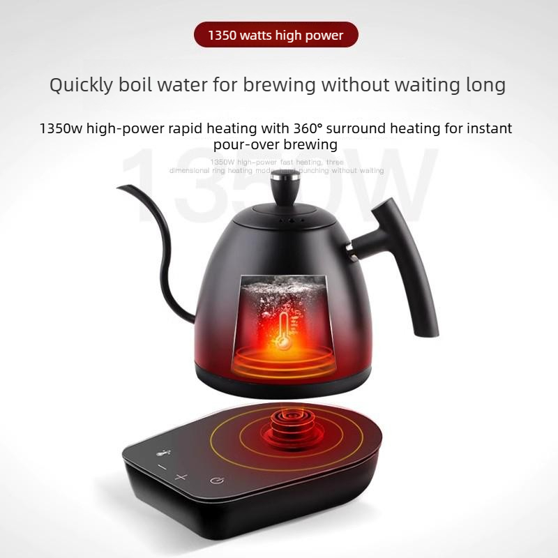 Electric Gooseneck Kettle with - Tea And Coffee Kettle reseña y precio