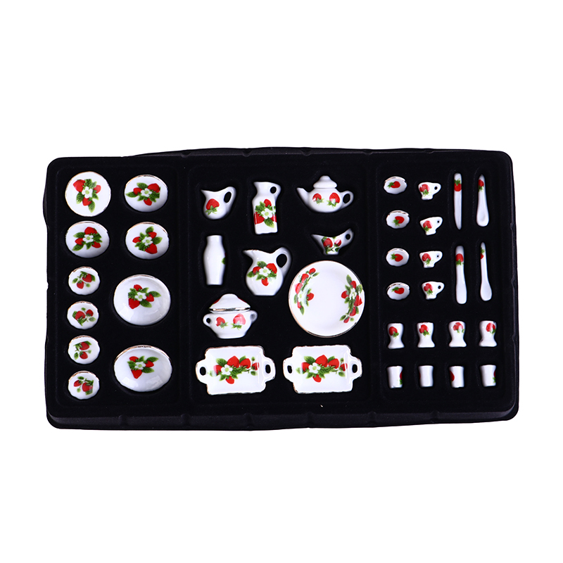 1 Set 1:12 Miniature Doll Hous - Coffee Tea Sugar Set reseña y precio