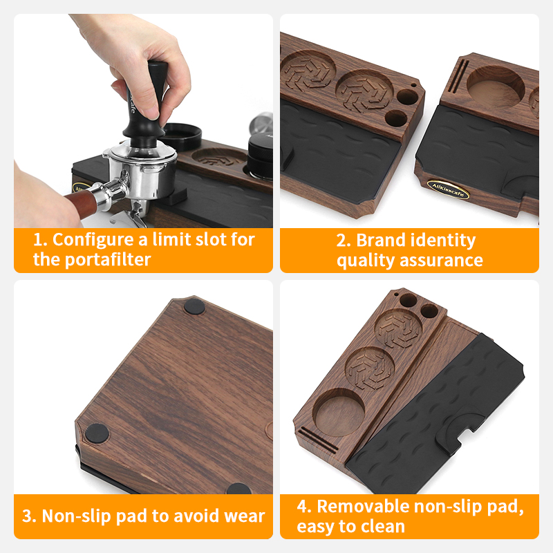 Coffee Tamping Station Stand P - Coffee Tea Espresso reseña y precio