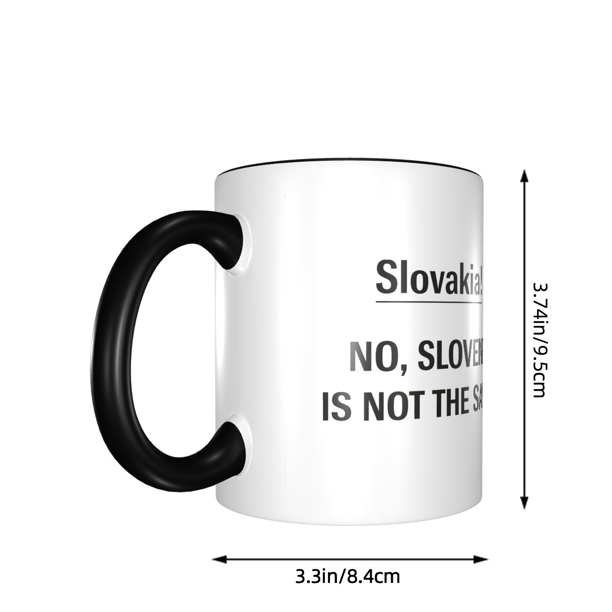 Funny Geography Joke Slovakia  - Coffee Tea Joke reseña y precio