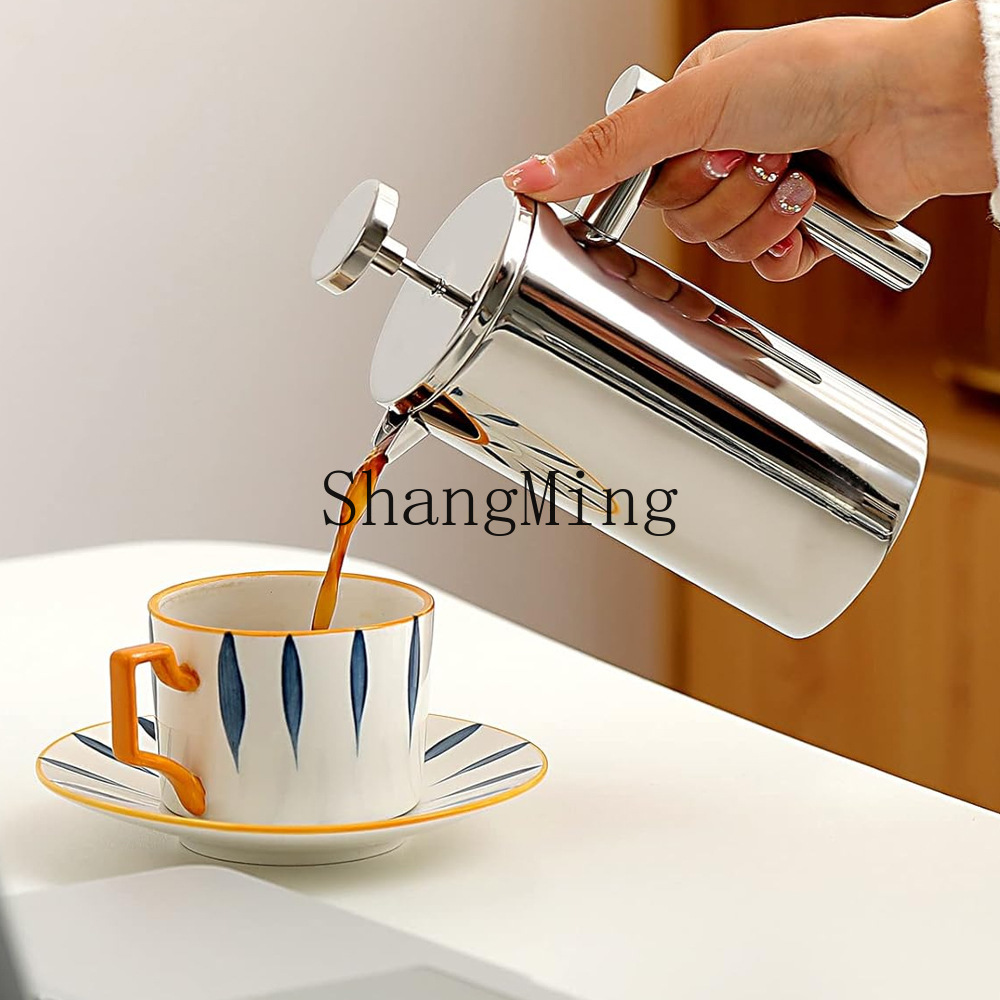DSA stainless steel French pre - French Press Coffee & Tea reseña y precio