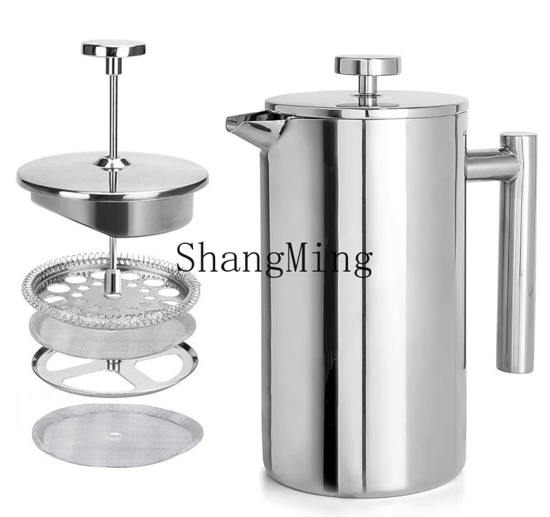 DSA stainless steel French pre - French Press Coffee & Tea reseña y precio