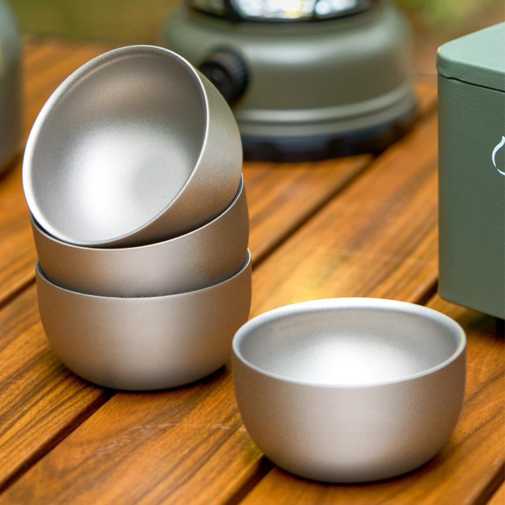 D2 Pure Titanium Double-layer  - Coffee Tea Sugar Set reseña y precio