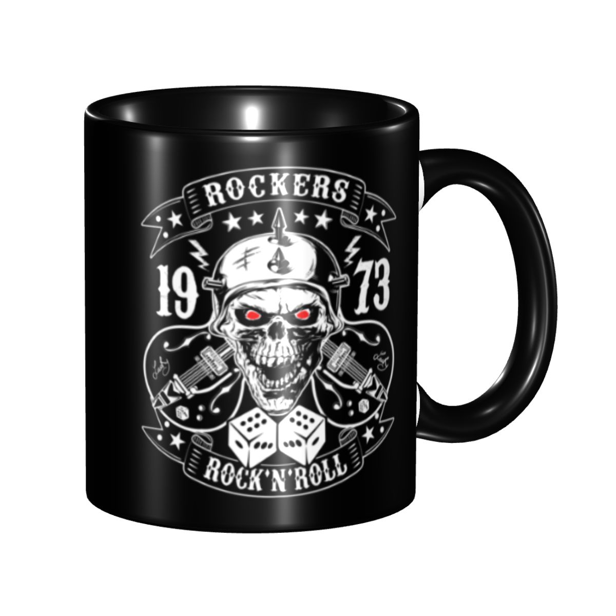 Personalized Rockabilly Rock S - Water Tea And Coffee reseña y precio