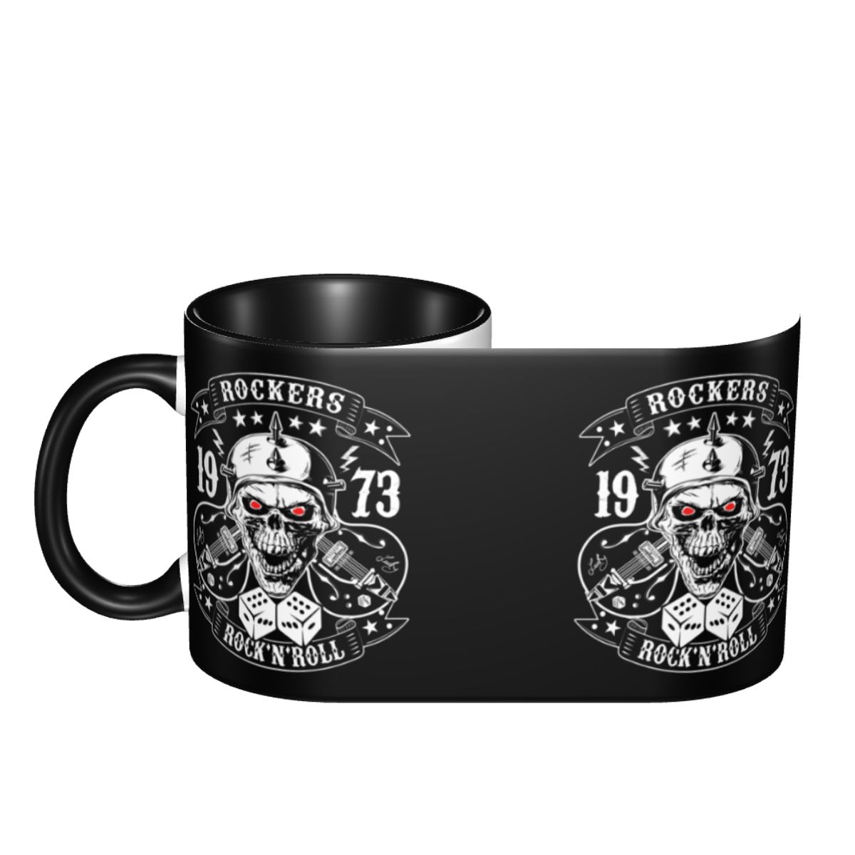 Personalized Rockabilly Rock S - Water Tea And Coffee reseña y precio
