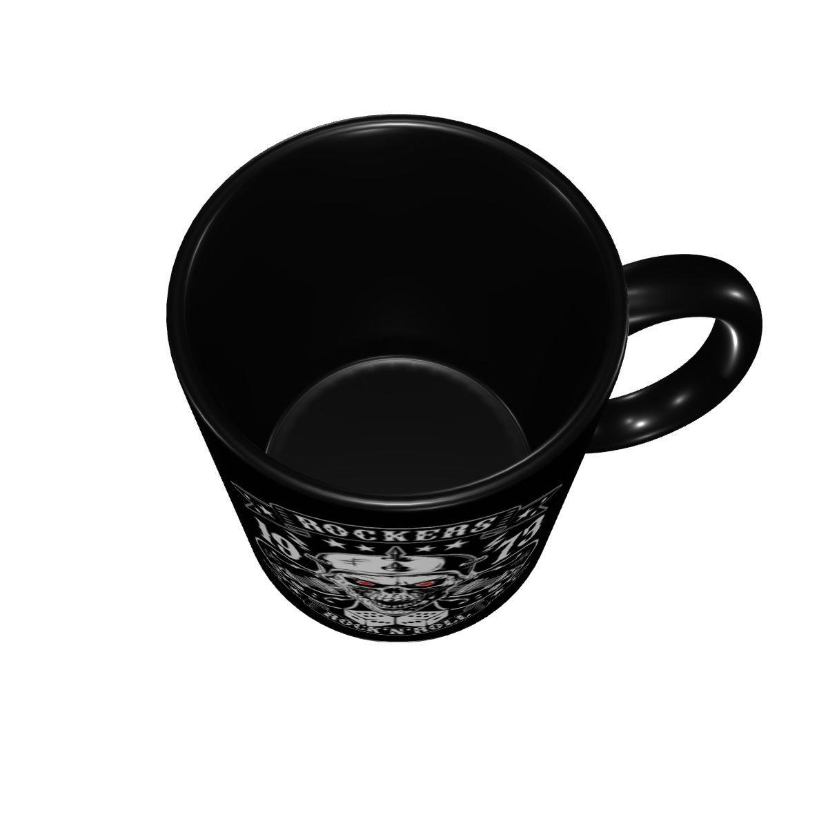 Personalized Rockabilly Rock S - Water Tea And Coffee reseña y precio