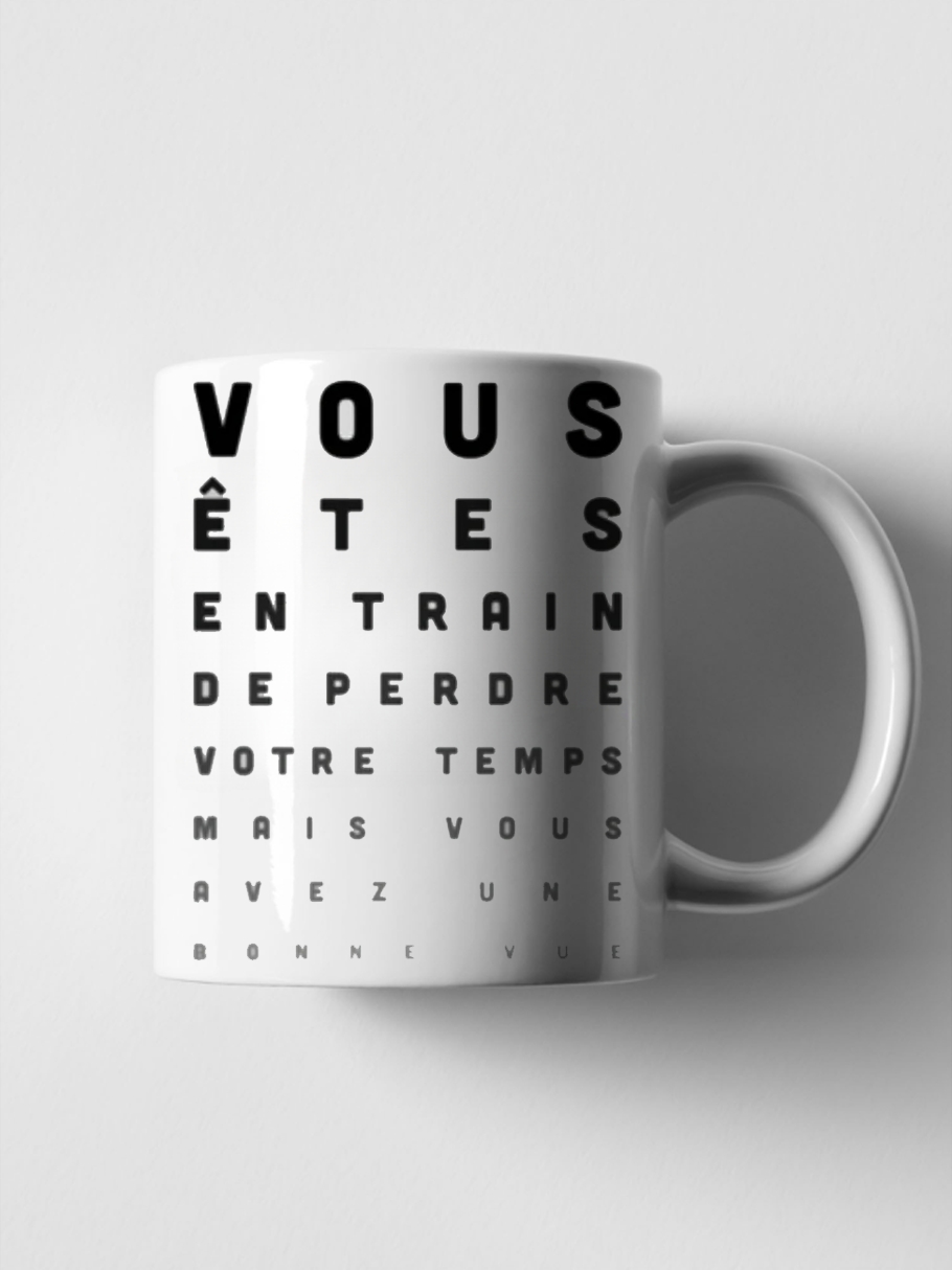 French Language Joke Ceramic M - Coffee Tea Joke reseña y precio