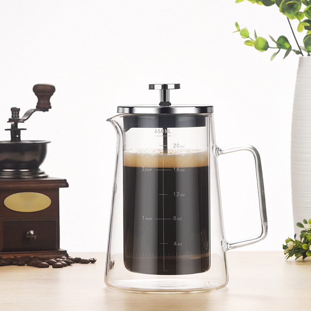 Double Layers French Press Pot - French Press Coffee & Tea reseña y precio