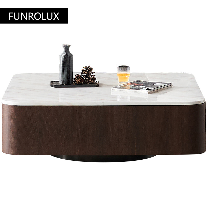 Modern Square marble coffee ta - Coffee Tea Unit reseña y precio
