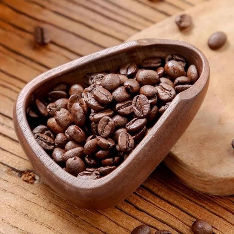 Natural Wood Coffee Bean Scale - Coffee Tea Containers reseña y precio