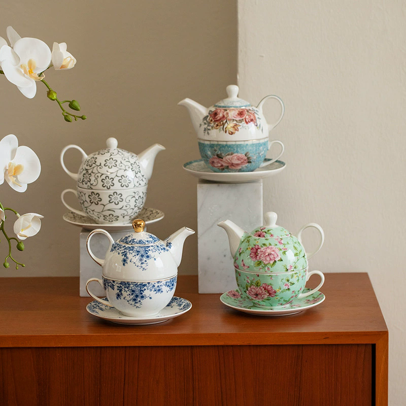 Flower Teapots,Coffee Pot,Moth - Coffee Tea Sugar Set reseña y precio